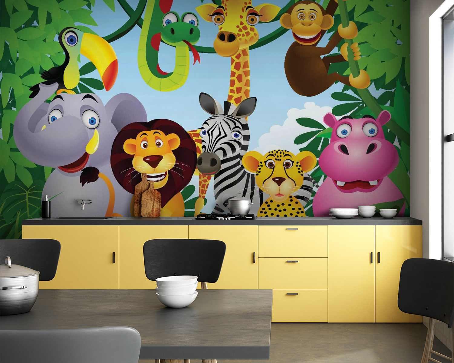 u53685pik83m - Група тварин у джунглях - tegory