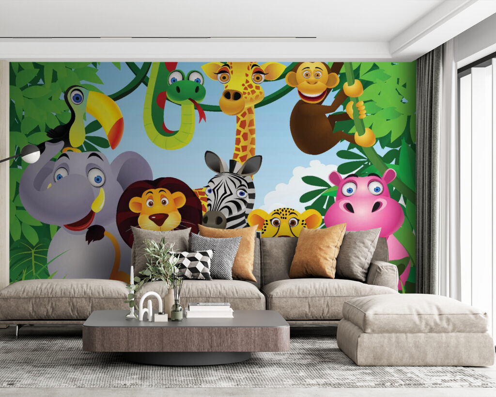 u53685pig63 1024x819 - Група тварин у джунглях - tegory