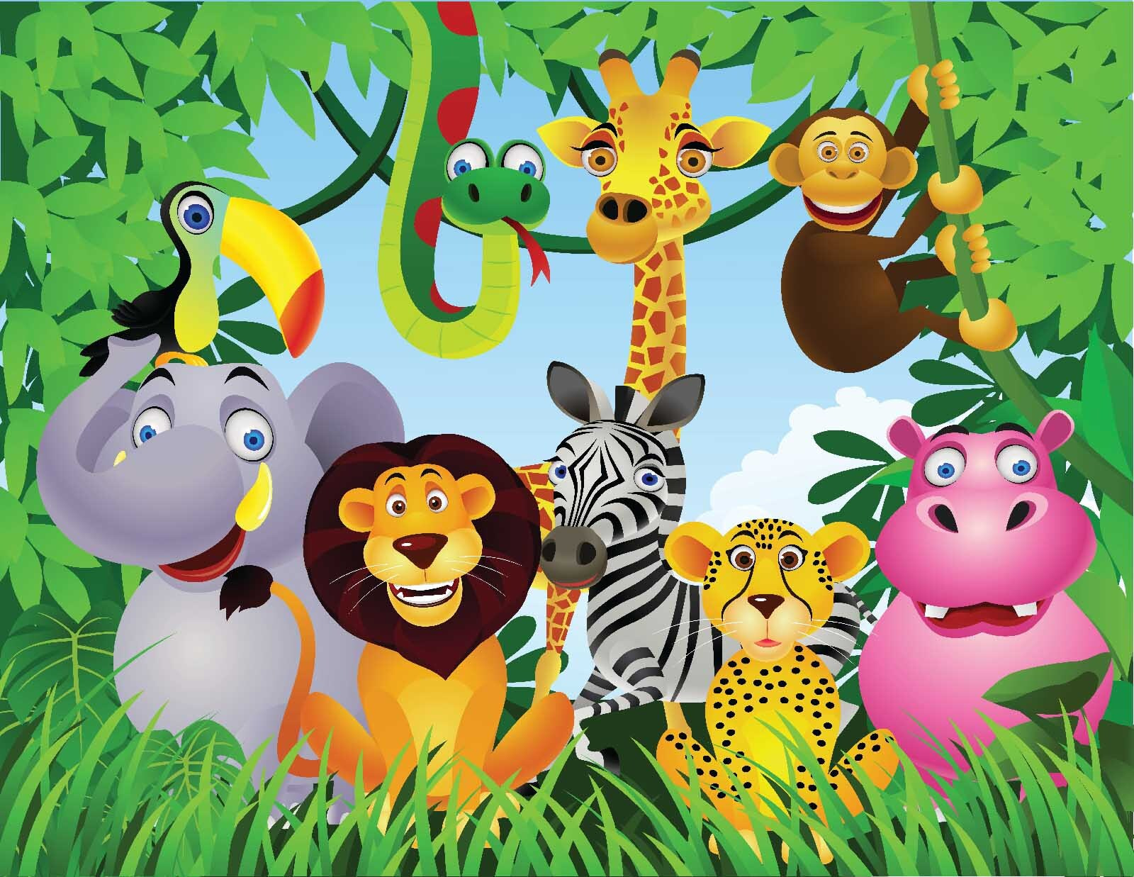 u53685p - Група тварин у джунглях - tegory