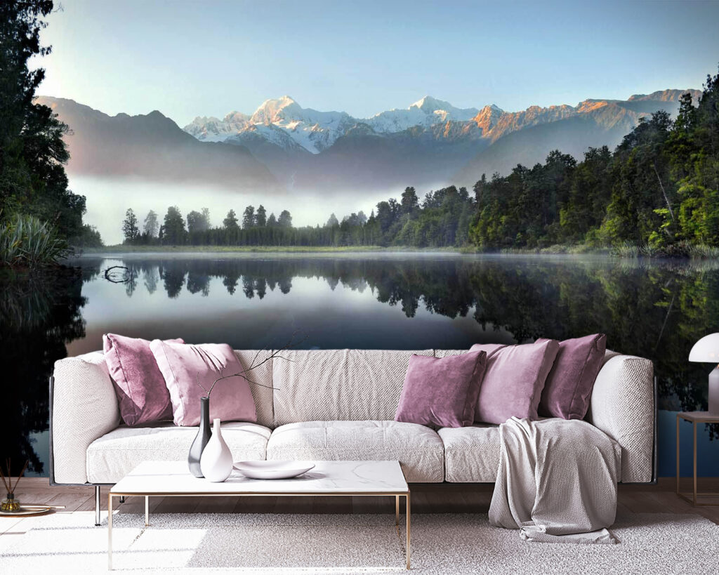 u53417pig38 1024x819 - Озеро з деревами та горами на задньому плані - tegory