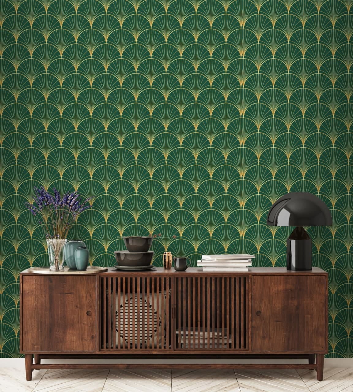 u53238pih1m - Зелено-жовтий візерунок - tegory