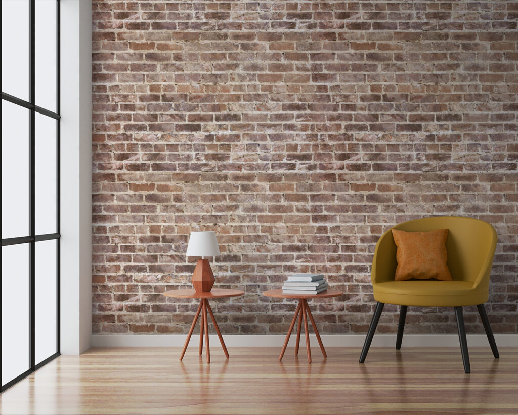 Brick wall with many bricks Brick wall with many bricks