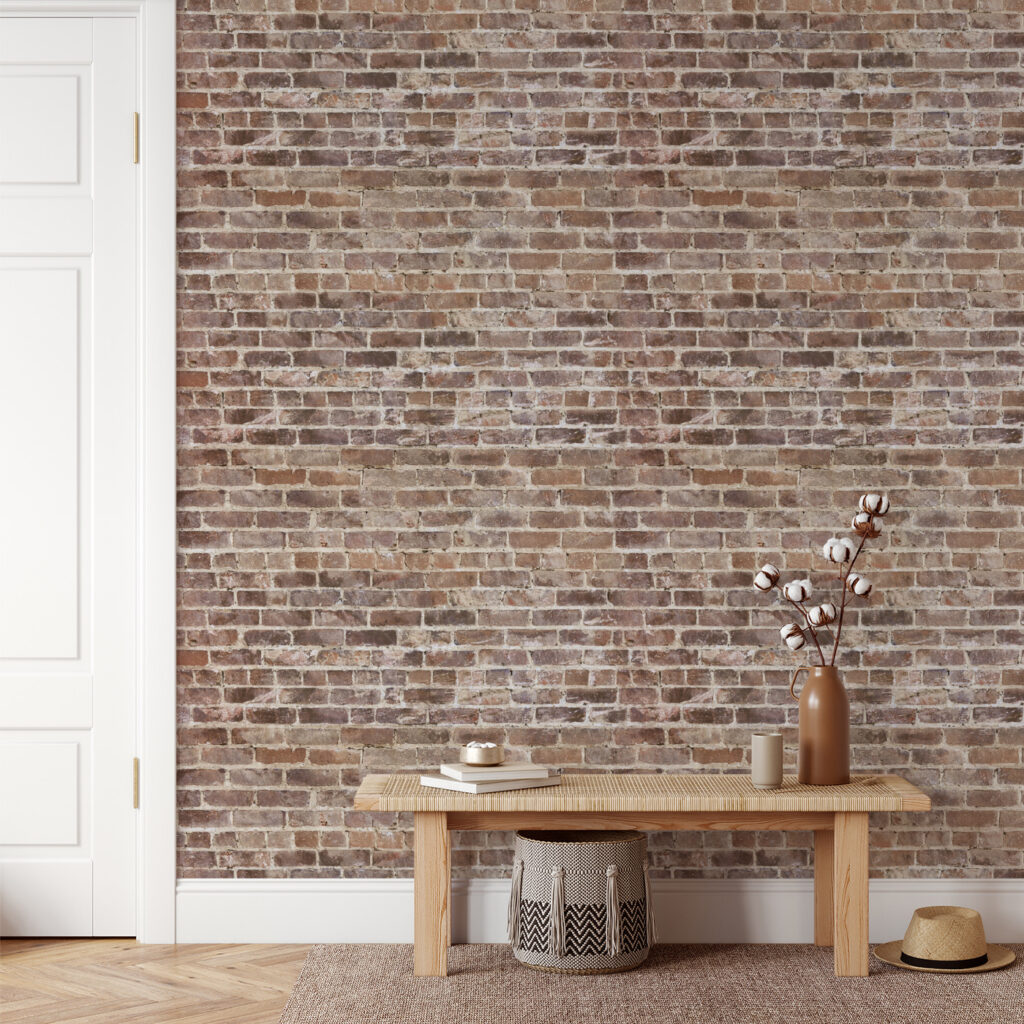 Brick wall with many bricks Brick wall with many bricks