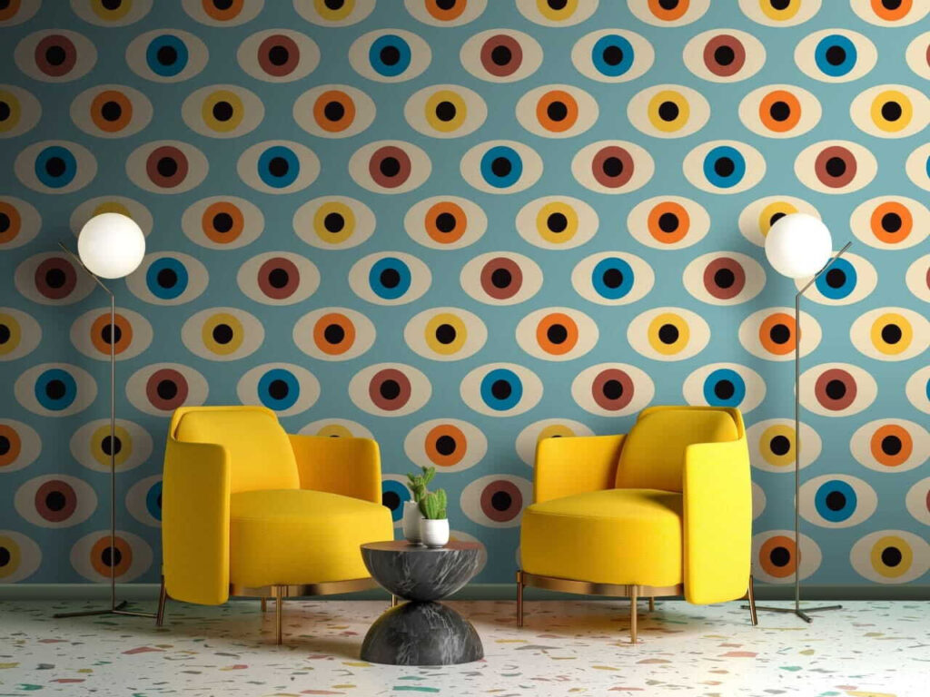 Pattern of colorful circles Pattern of colorful circles