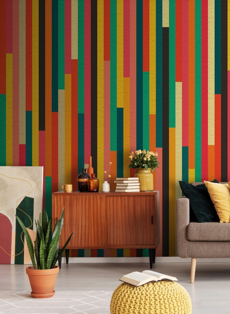 Colorful vertical lines Colorful vertical lines