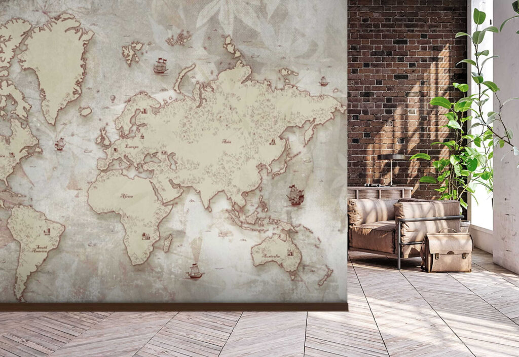 Map of the world Map of the world