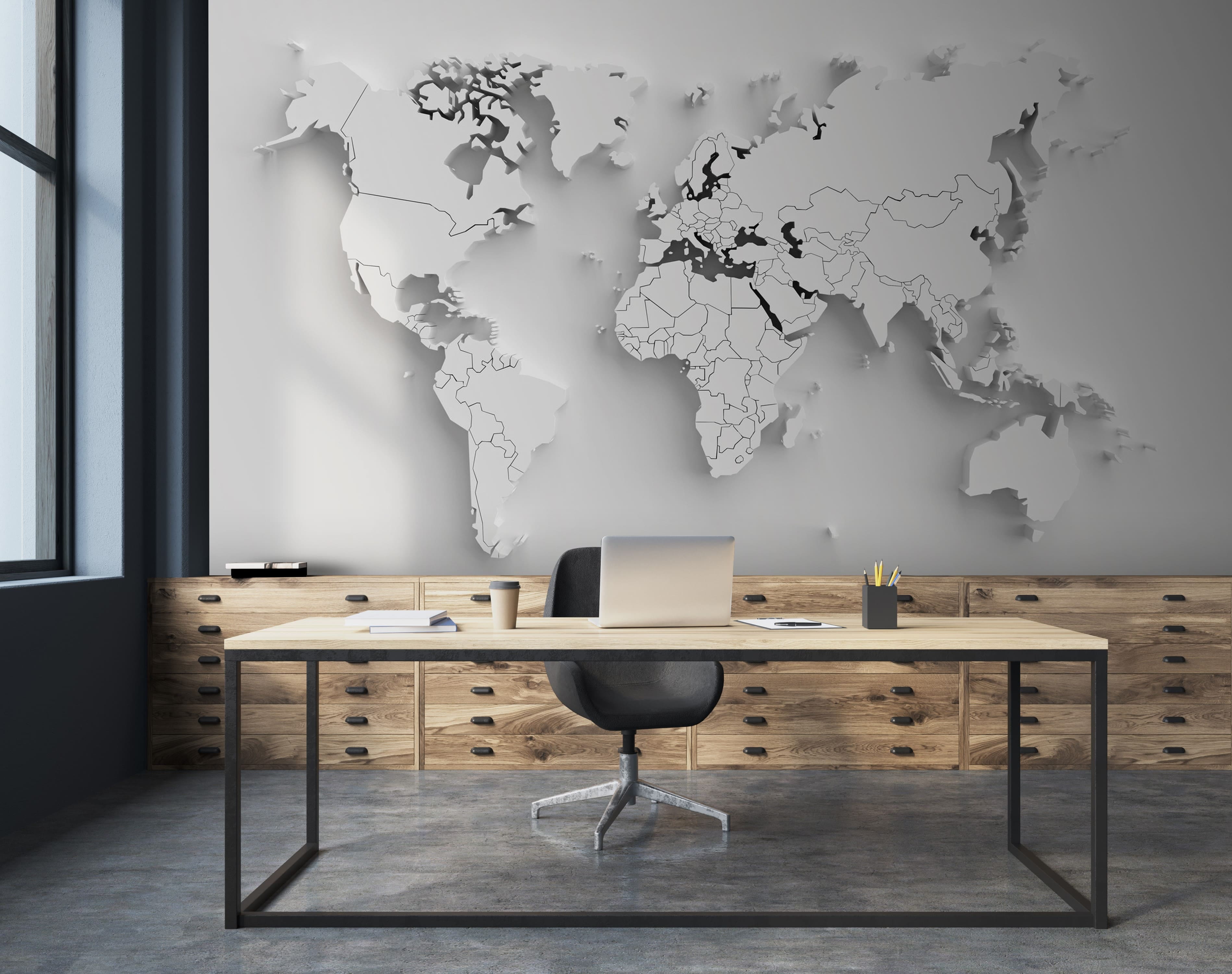 u50398piw1m - Карта світу - tegory