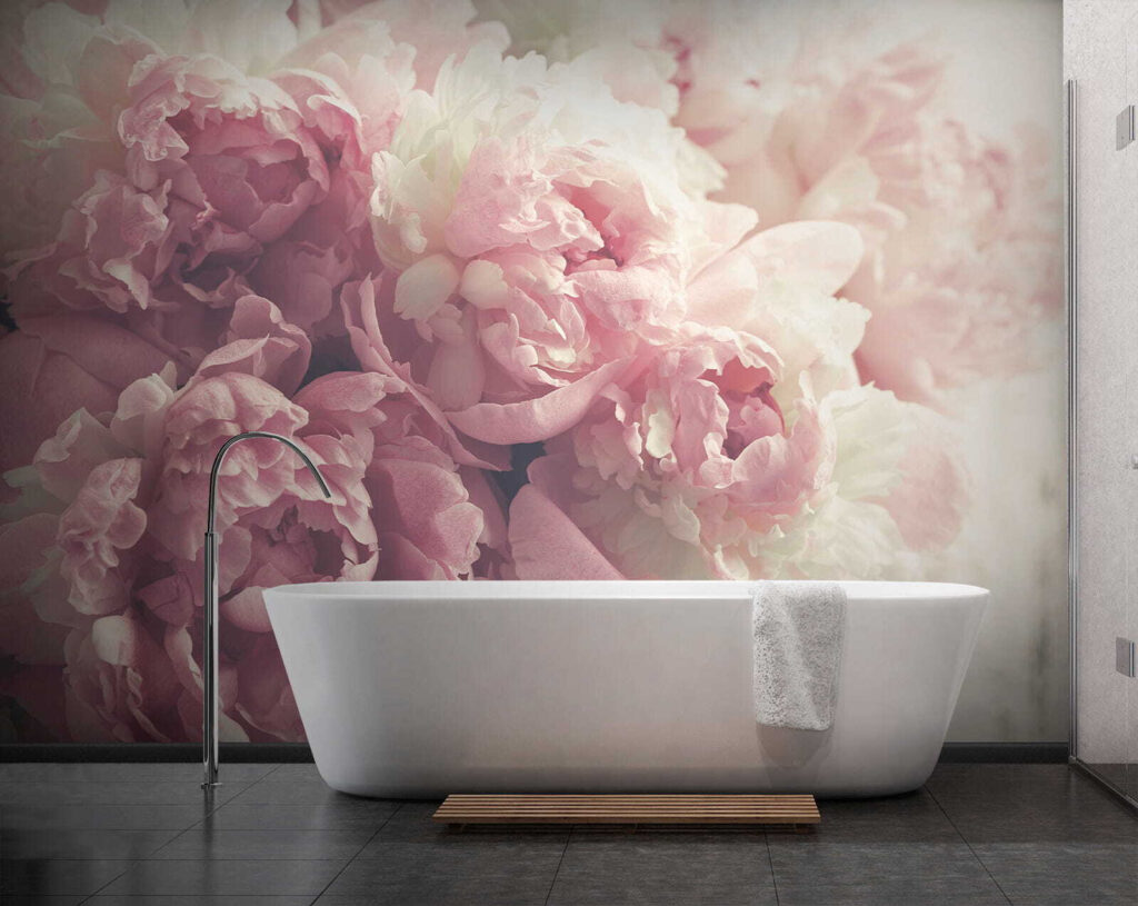 Delicate blooms in soft pastel hues Delicate blooms in soft pastel hues