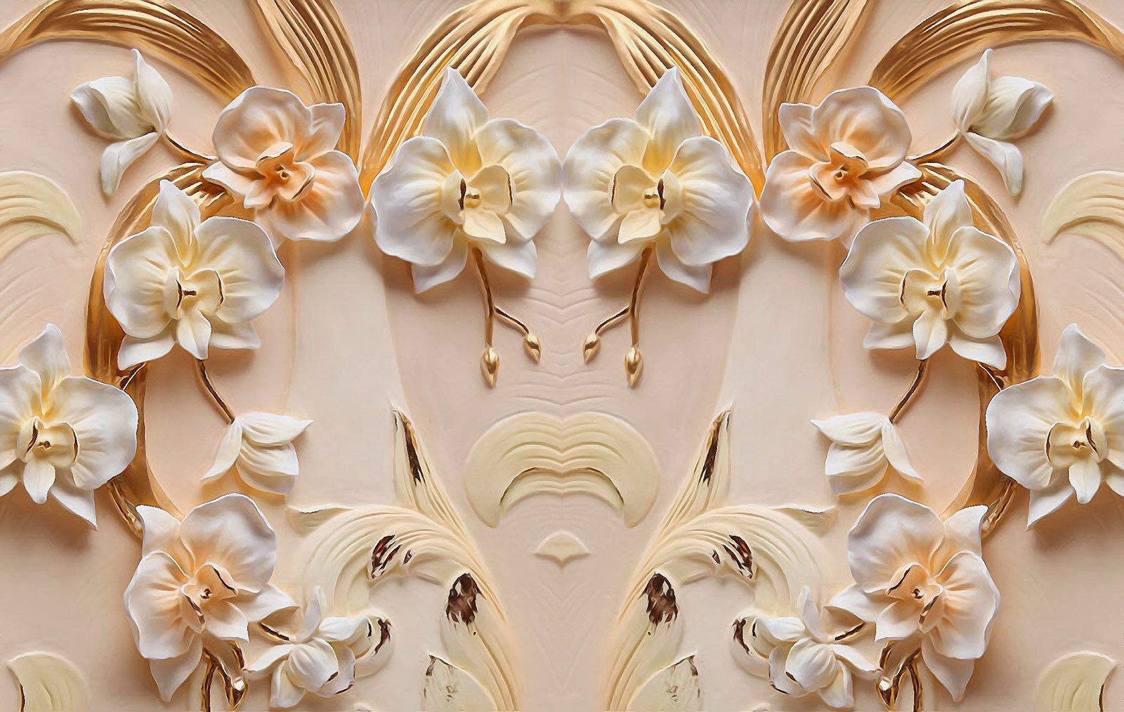 u44512p - Ніжний квітковий дизайн у м'яких відтінках - tegory