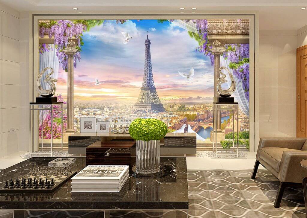 u37913pig1m - Вежа з птахами на задньому плані - tegory