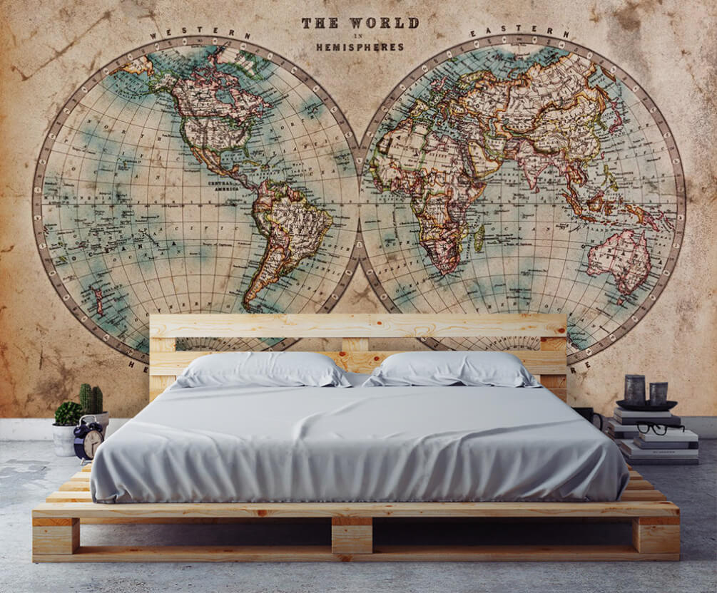 Map of the world Map of the world