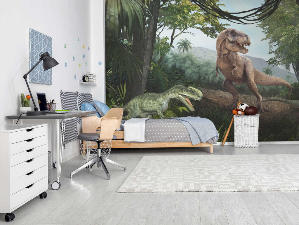 Dinosaur in a forest Dinosaur in a forest