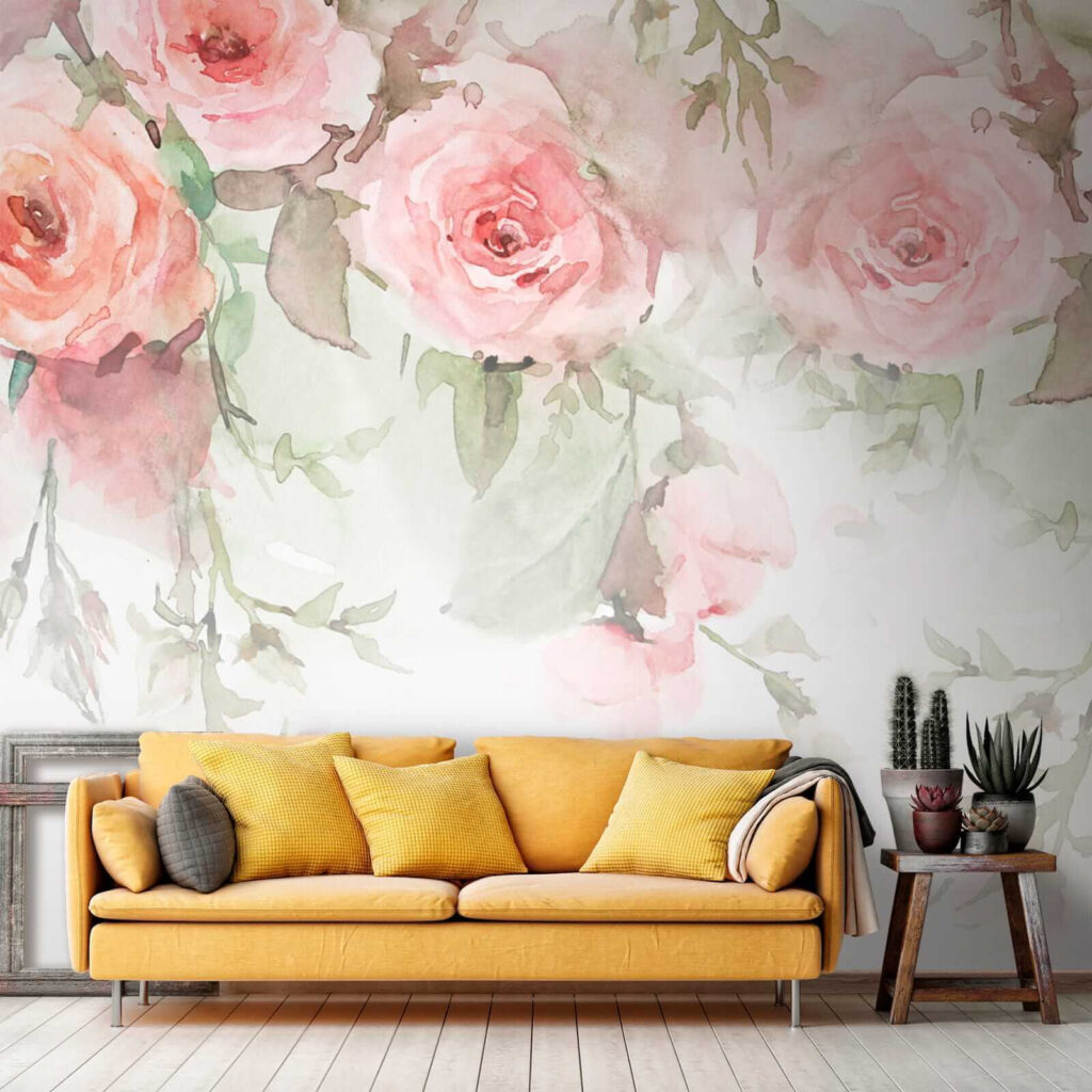 Group of pink flowers Group of pink flowers