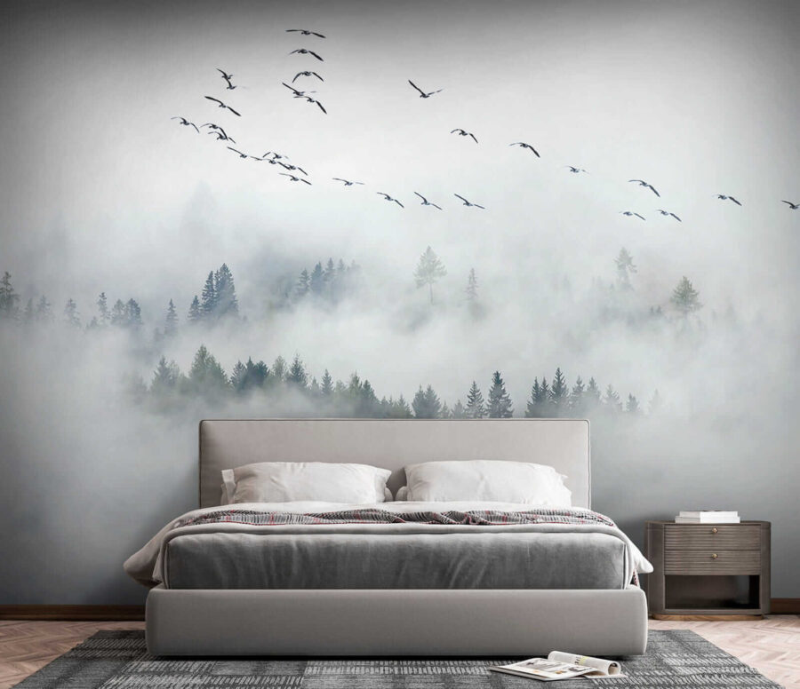 Birds flying in the sky Birds flying in the sky