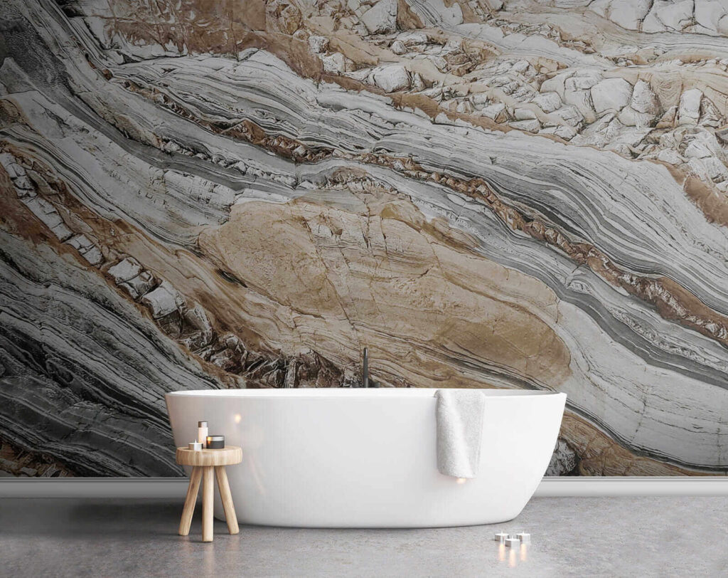 Striking patterns in natural stone