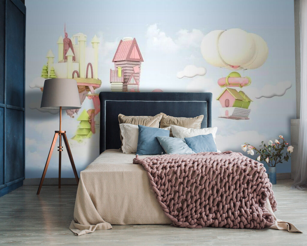 u30533pib87 1024x819 - Мультяшні будиночки, що ширяють у небі - tegory