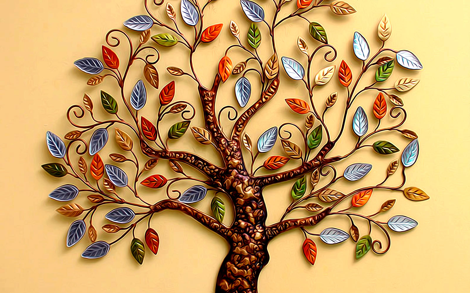 Дерево з барвистим листям u30471p - Дерево з барвистим листям - tegory