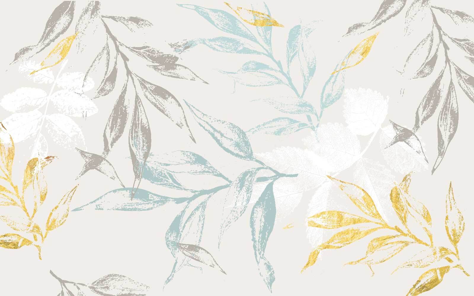 u30287p - Ніжне листя в м'яких відтінках - tegory