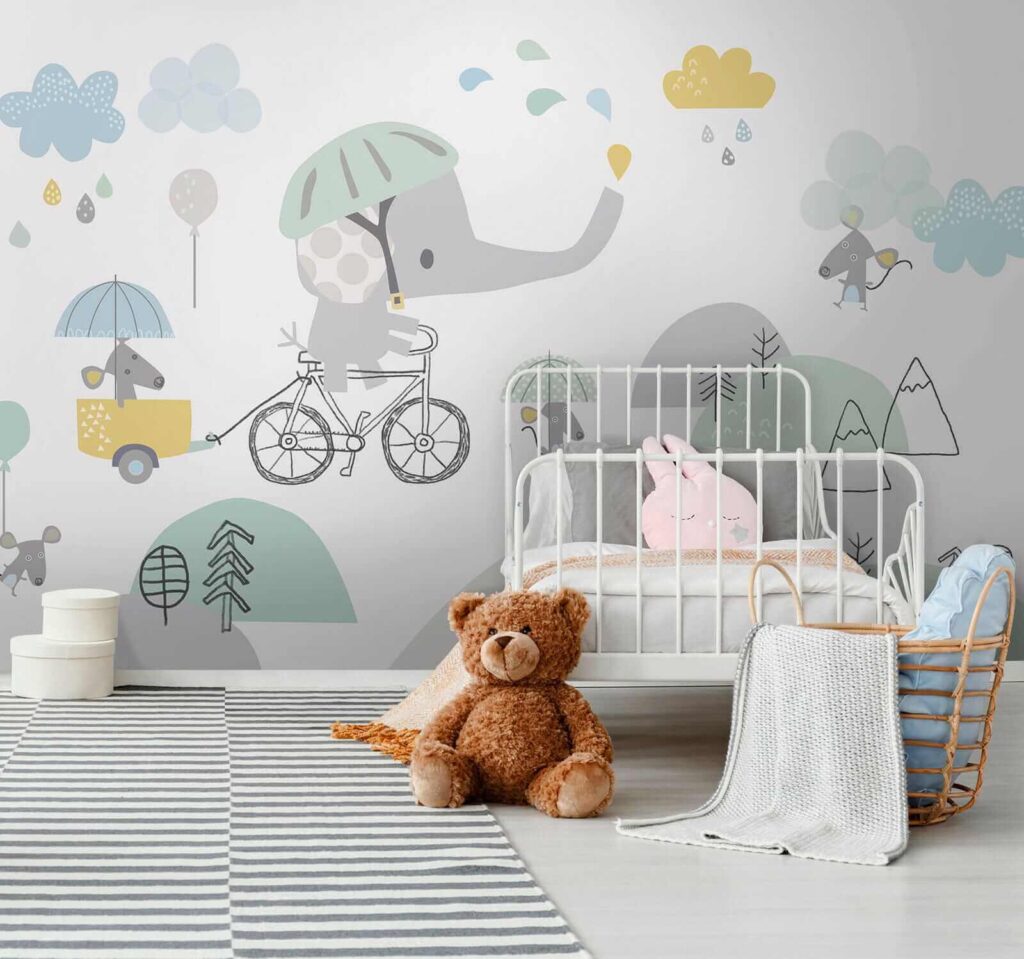 u28124pir5 1024x959 - Мультяшний слон на велосипеді - tegory