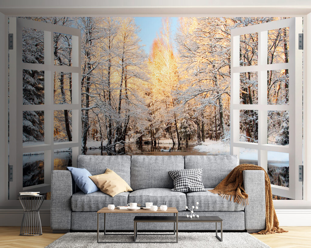 u25116pig54 1024x819 - Вікно з птахами, що дивляться на озеро - tegory