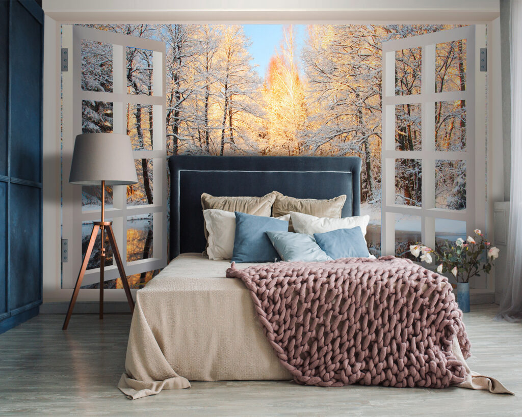 u25116pib87m 1024x819 - Вікно з птахами, що дивляться на озеро - tegory