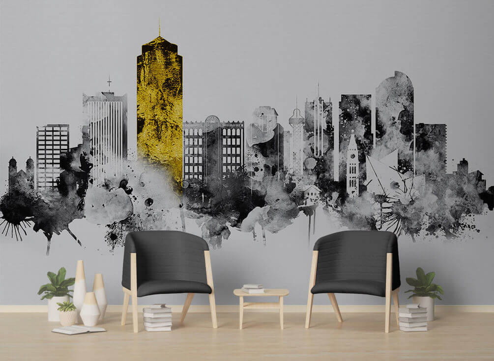 u24896pig4 - Чорно-білий міський пейзаж - tegory