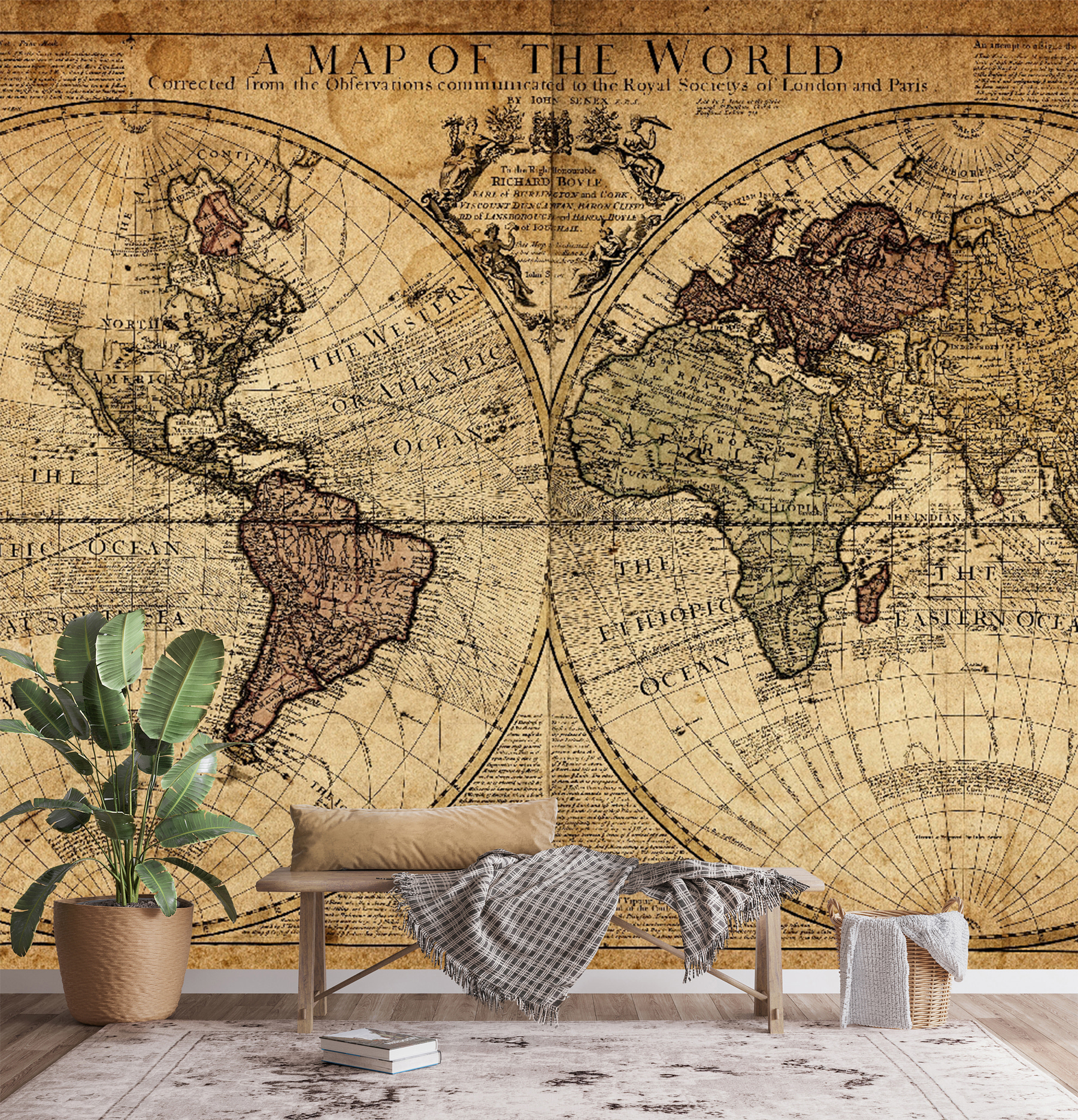 Map of the world Map of the world