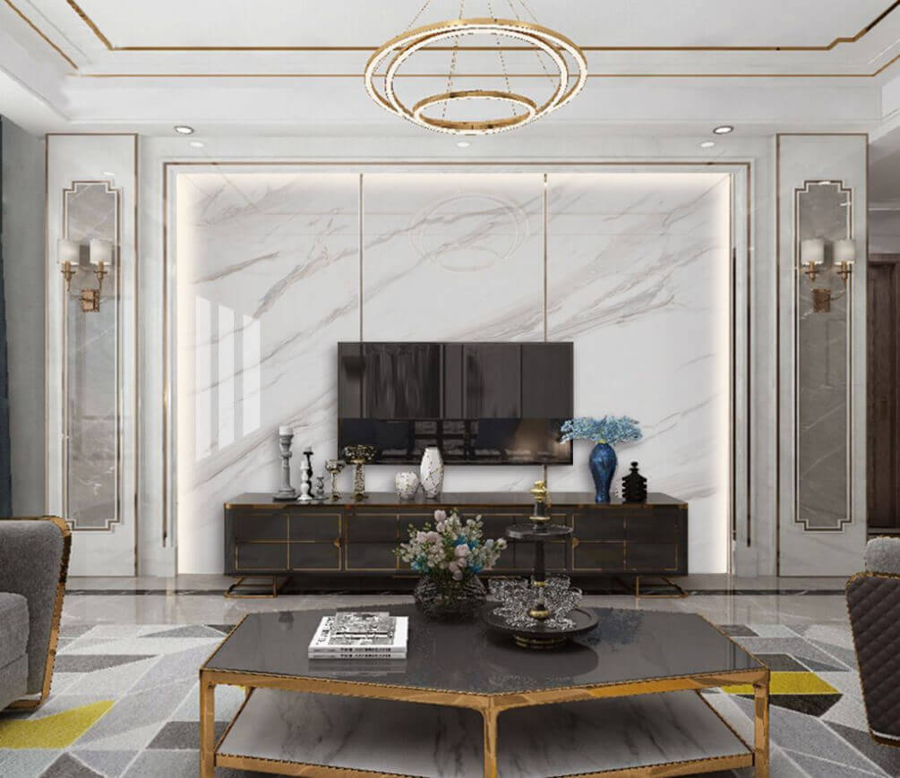 Білий мармур з коричневими прожилками u18151pig1m - Білий мармур з коричневими прожилками - tegory