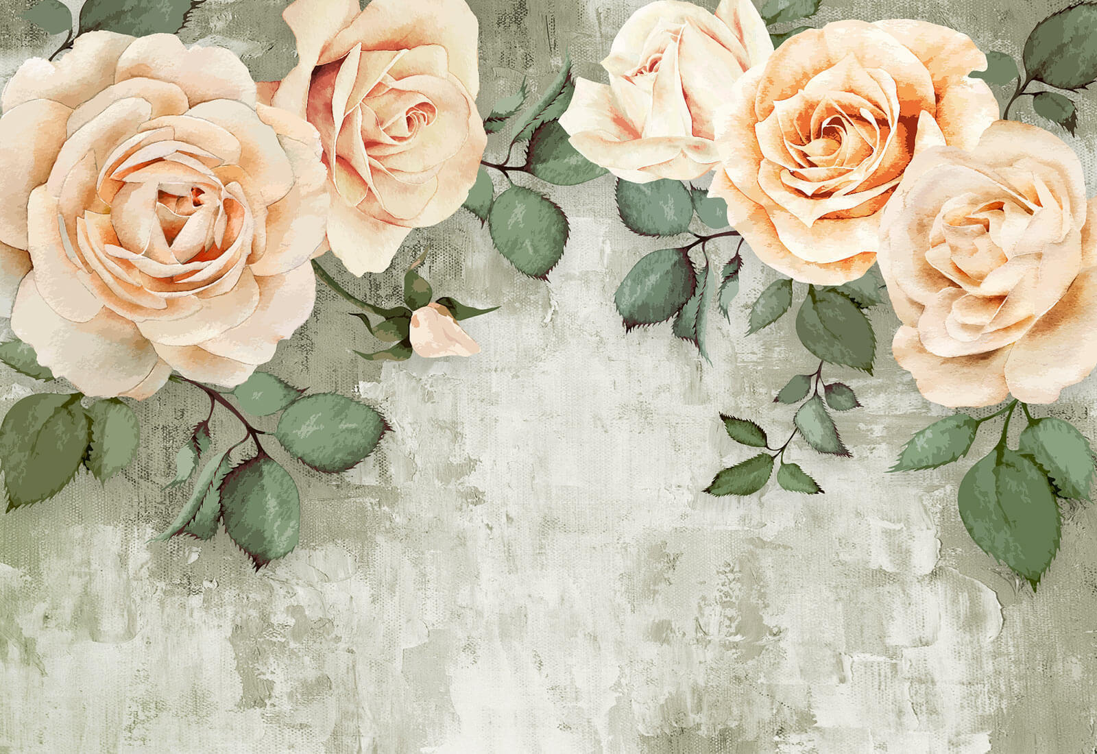 Група троянд з листям u08545p - Група троянд з листям - tegory