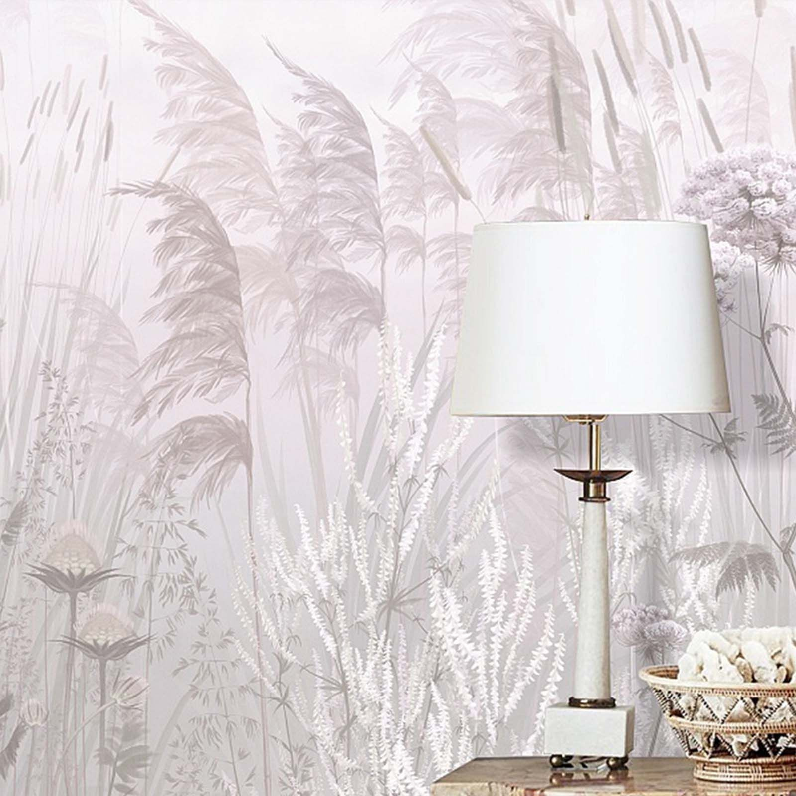 Field of flowers and plants