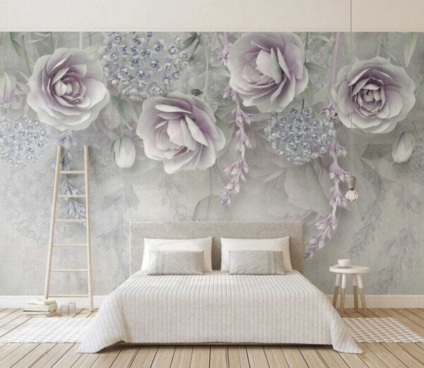 Delicate flowers in soft hues Delicate flowers in soft hues