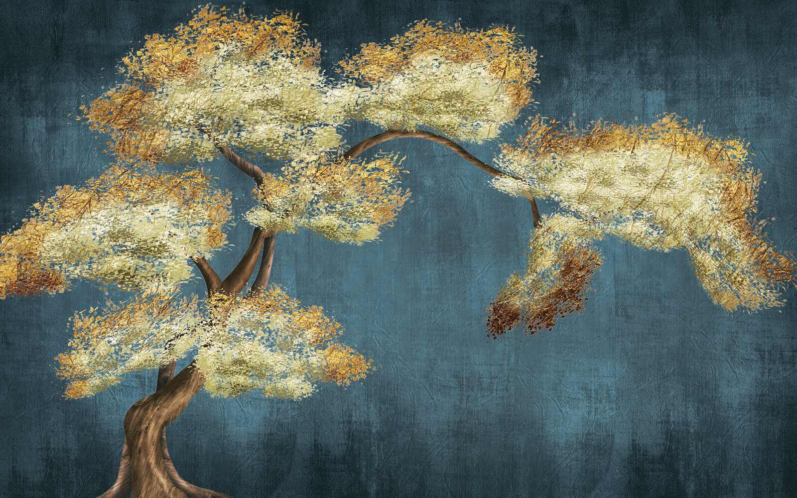 u01995p - Дерево з жовто-білим листям - tegory