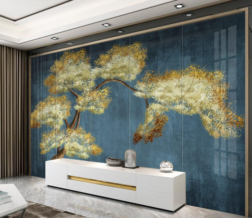 u01995pig1m - Дерево з жовто-білим листям - tegory