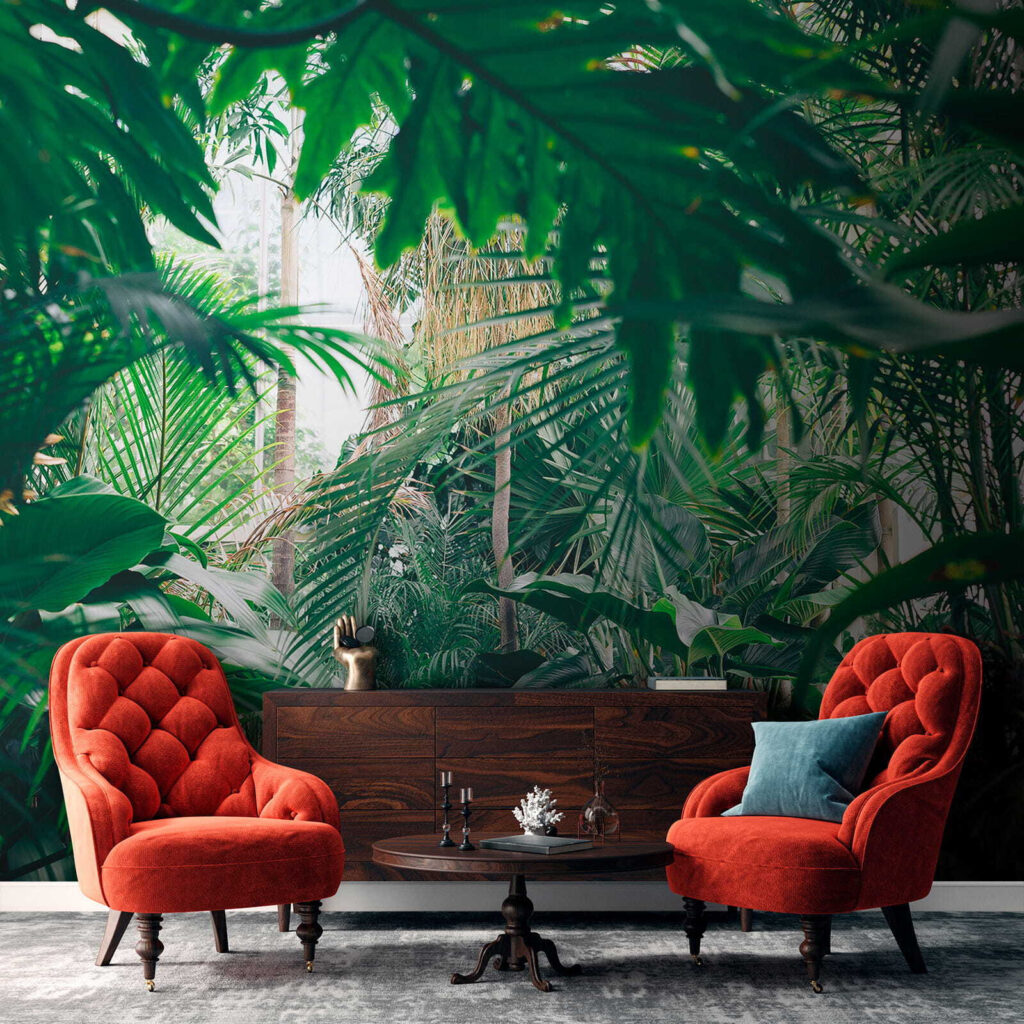 Group of green leaves