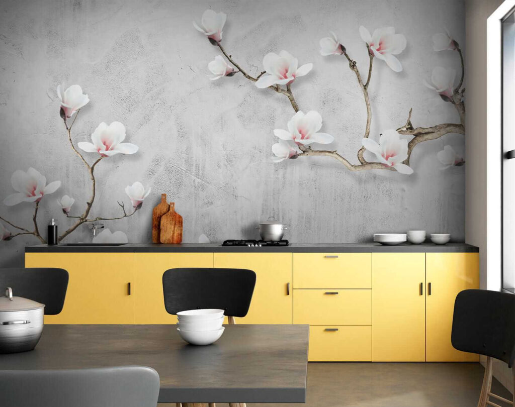 White flowers on a white background White flowers on a white background