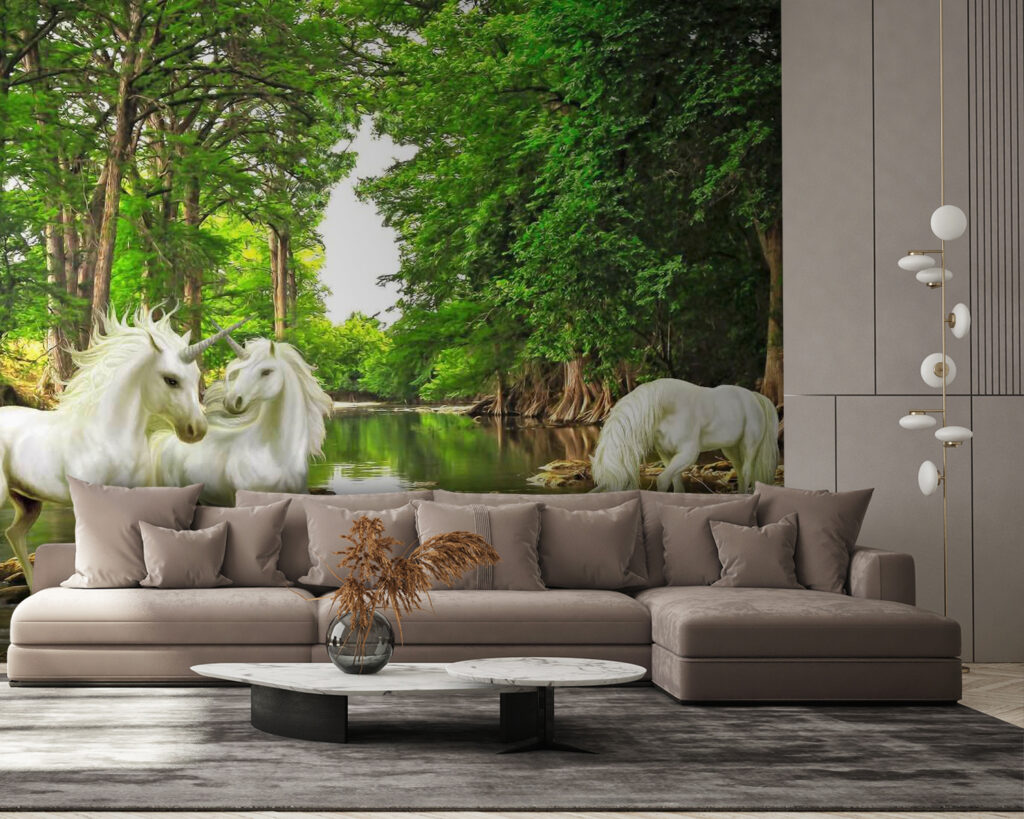 u05099pig58 1024x819 - Група білих єдинорогів у річці - tegory