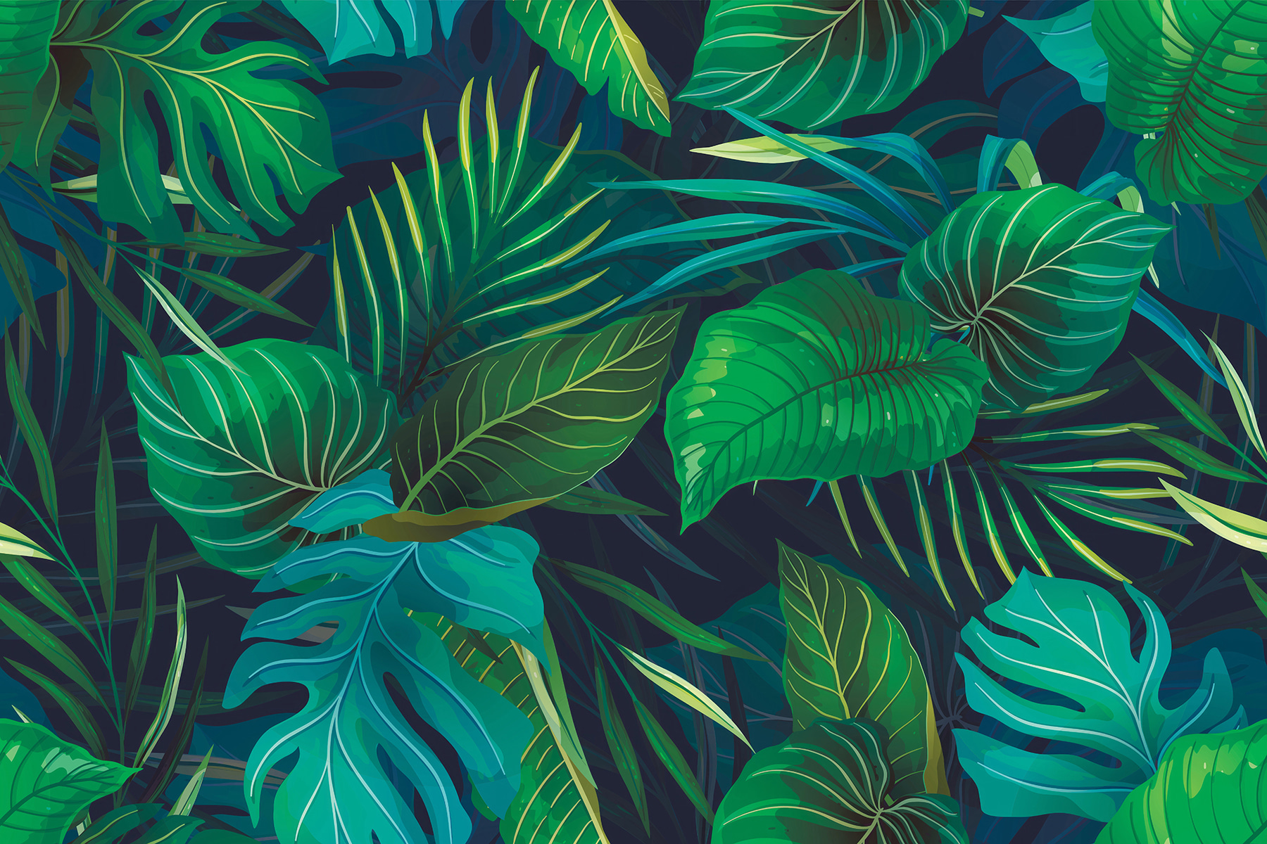 u11882p - Пишна зелень у яскравих кольорах - tegory