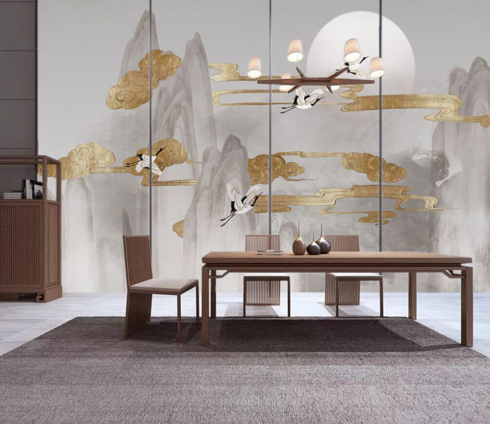 u16241piq1m - Малюнок птахів, що летять у небі - tegory