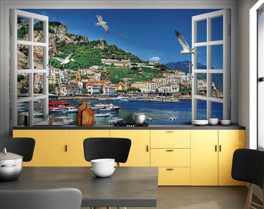 u16498pik3m 1024x810 - Вікно з видом на місто і човни - tegory