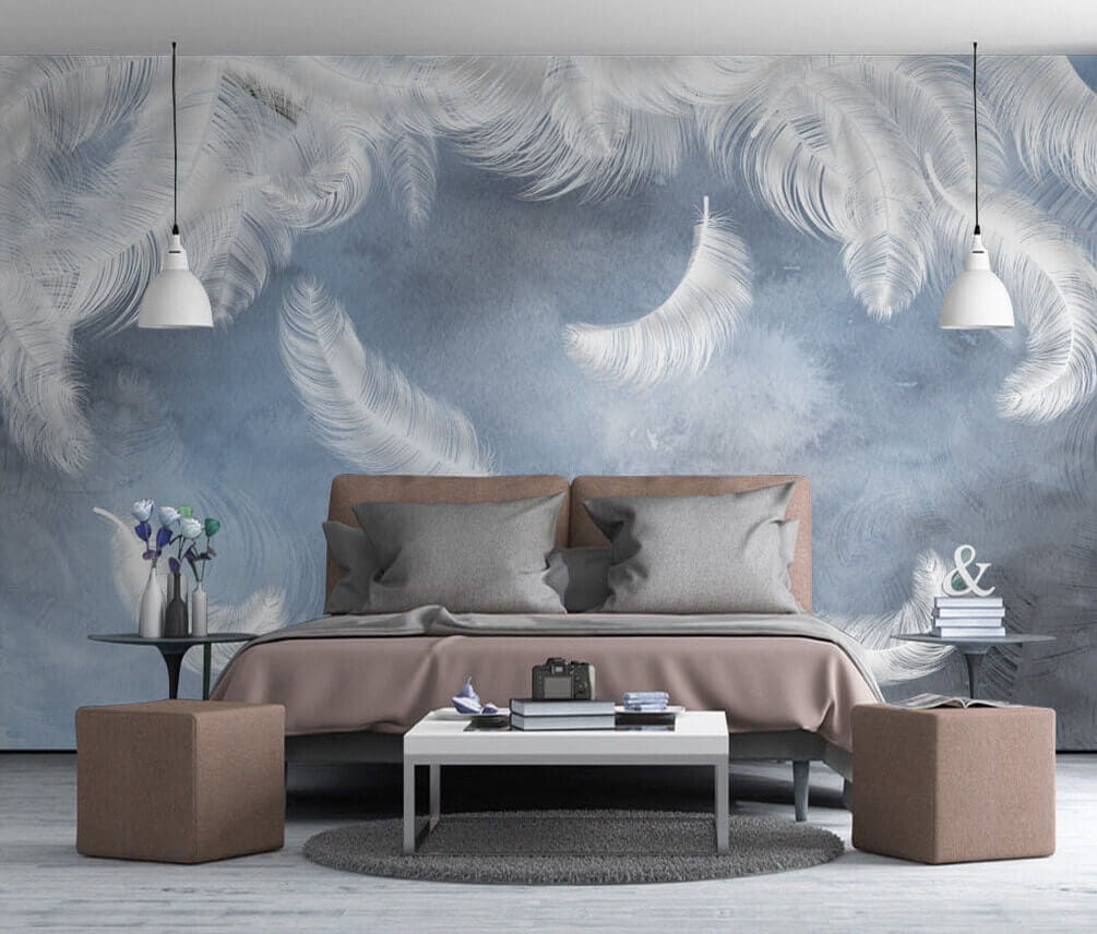 Біле пір'я на синьому тлі u23747pib1 - Біле пір'я на синьому тлі - tegory