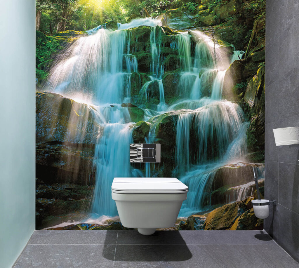 Waterfall in the woods