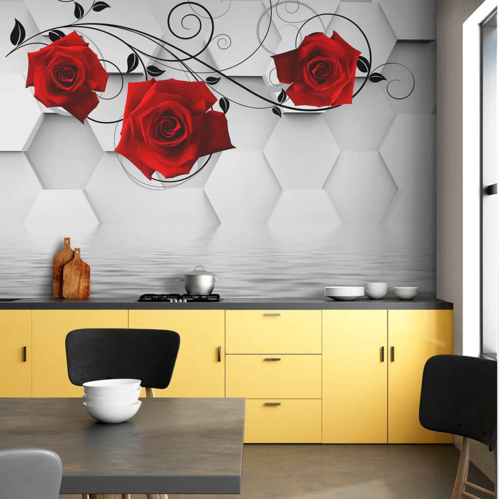 u26421pik2 1024x1024 - Шпалери з червоними трояндами та чорною виноградною лозою - tegory