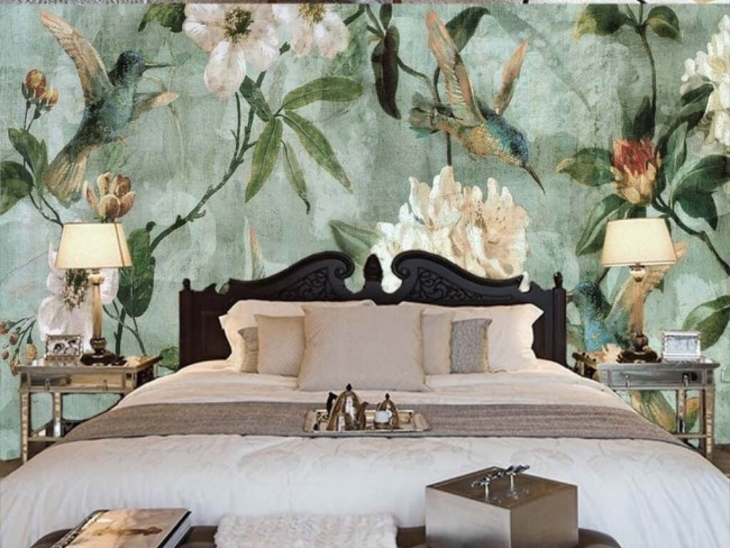 u31277pib1 1024x769 - Шпалери з птахами та квітами - tegory