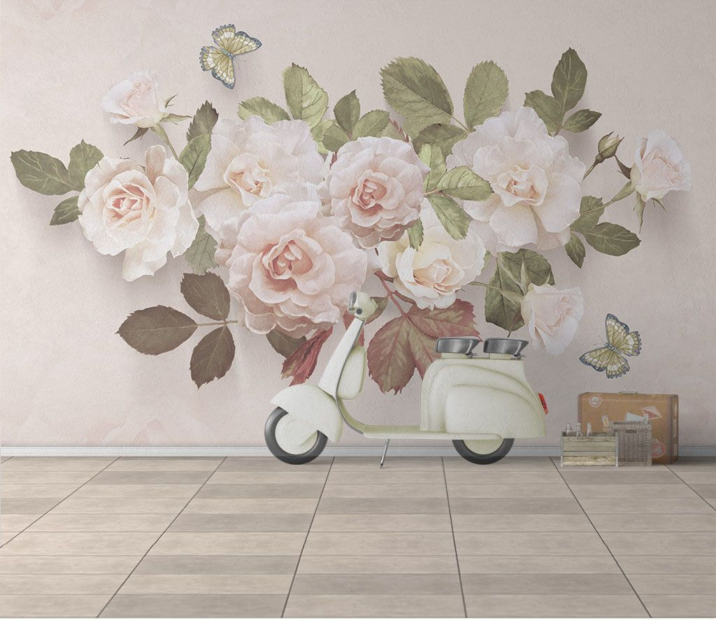 u31663pih1m - Ніжні троянди з ніжними метеликами - tegory