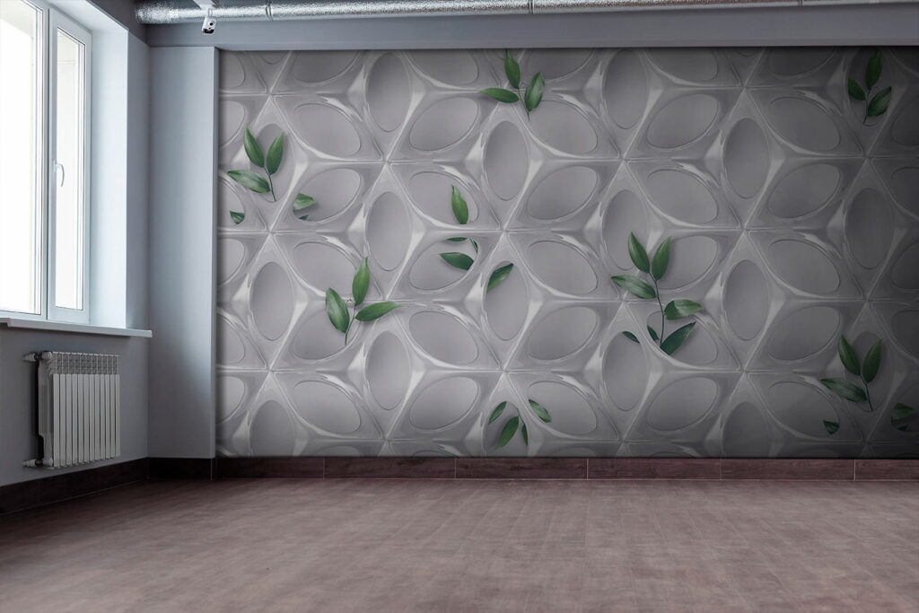 Біла стіна з зеленим листям u41676piw1 1024x683 - Біла стіна з зеленим листям - tegory