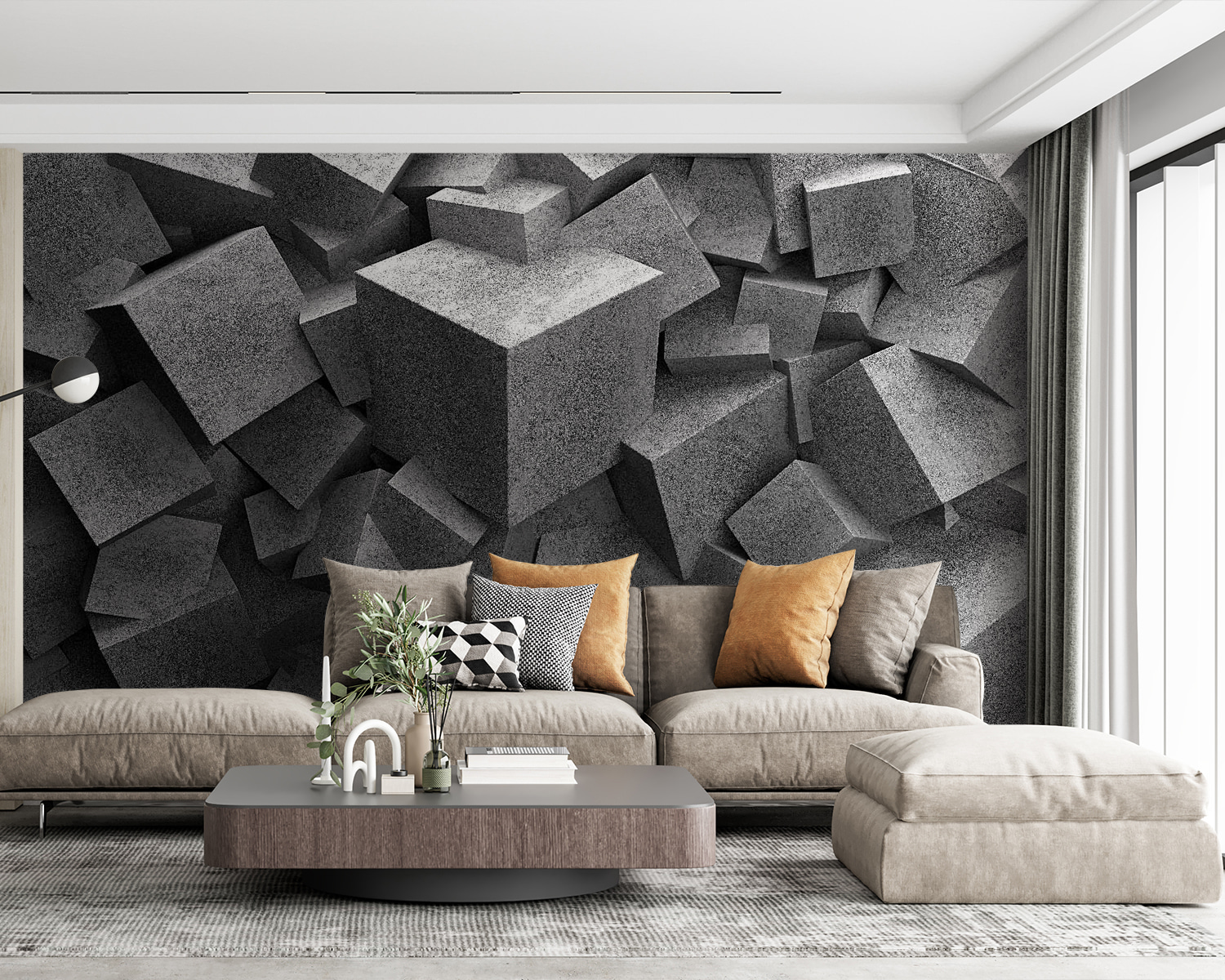 Купа сірих кубиків u45975pig63m - Купа сірих кубиків - tegory