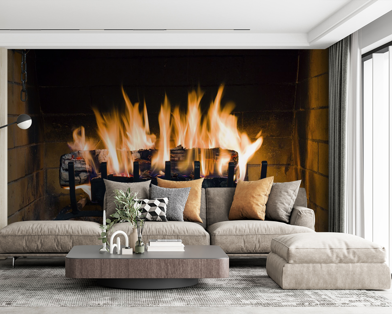 u56584pig63m - Вогонь у каміні - tegory