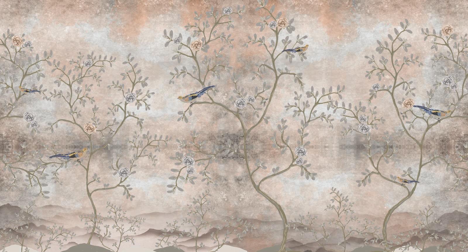 u60072p - Дерево з птахами на ньому - tegory