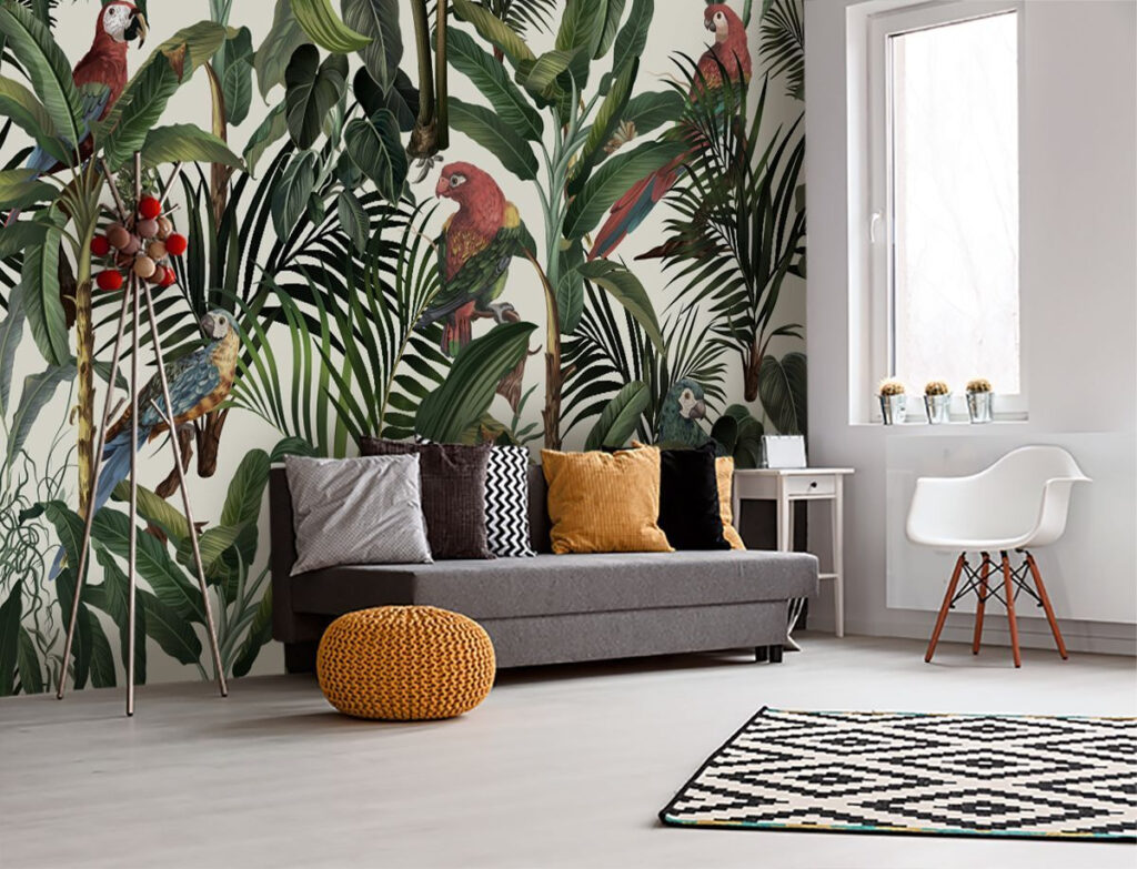 u60117pig1m 1024x783 - Шпалери з птахами та рослинами - tegory