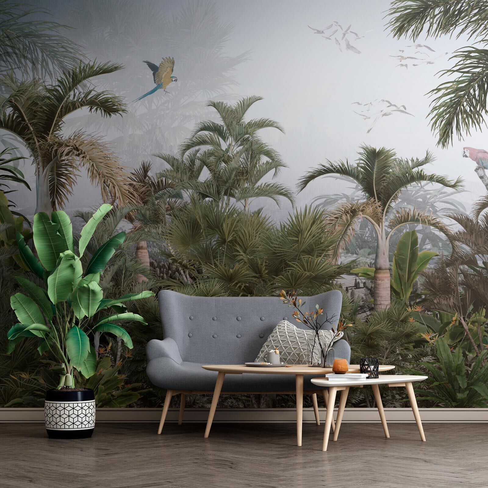 Птах летить над тропічним лісом u73343pig1m - Птах летить над тропічним лісом - tegory